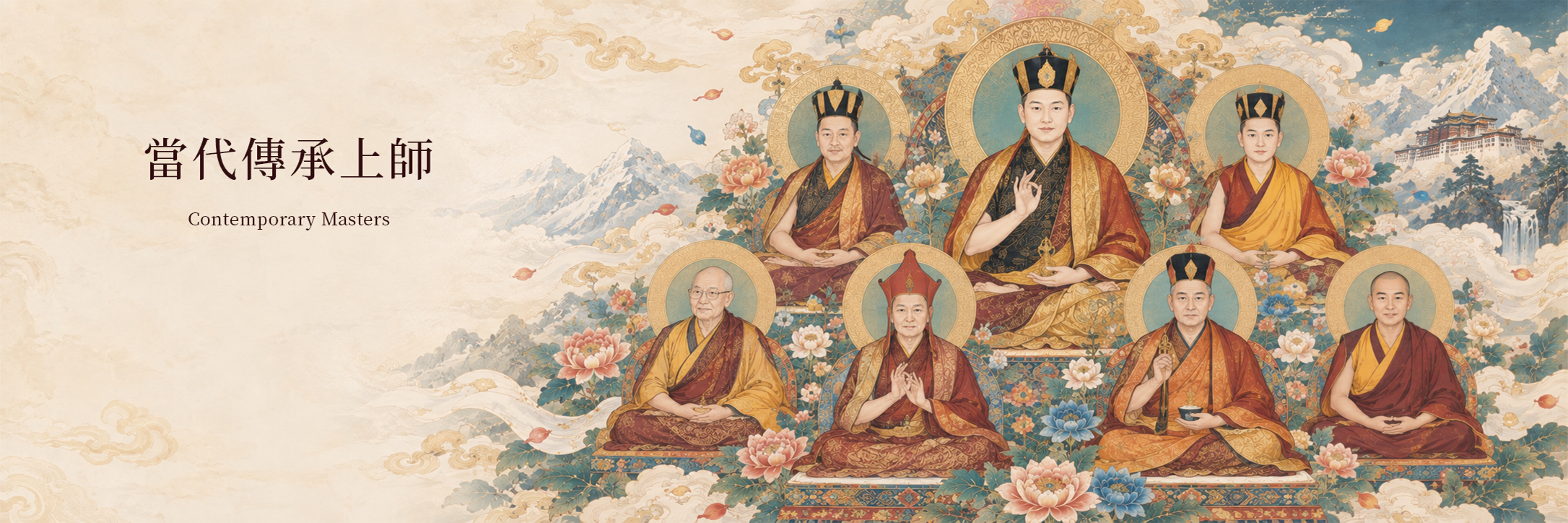 第十一世巴渥仁波切橫幅