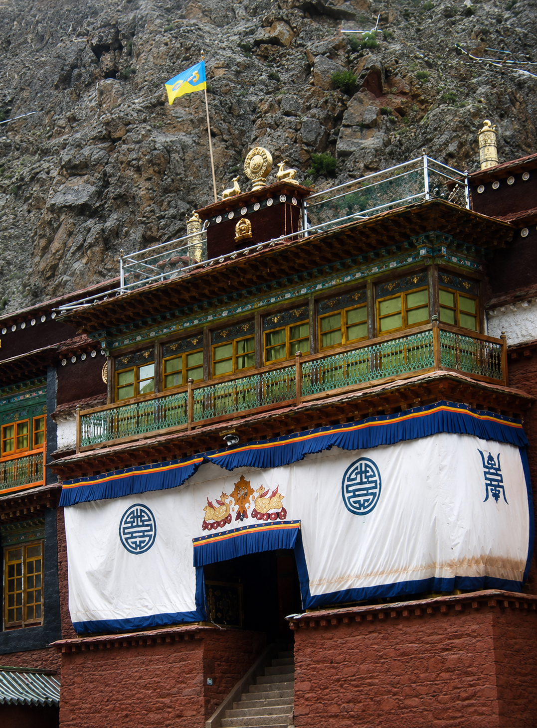 楚布寺 Tsurphu Monastery 建築圖像