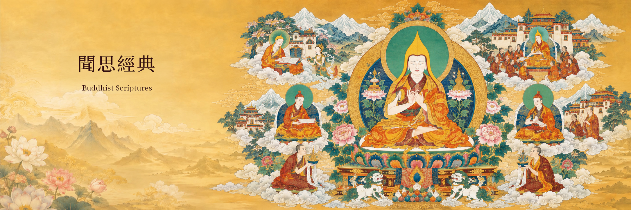 聞思經典橫幅